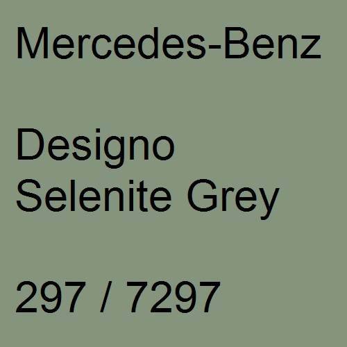 Mercedes-Benz, Designo Selenite Grey, 297 / 7297.